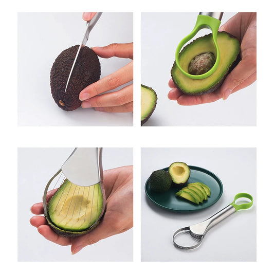 Avocado Knife Gadget Stainless Steel Cutter